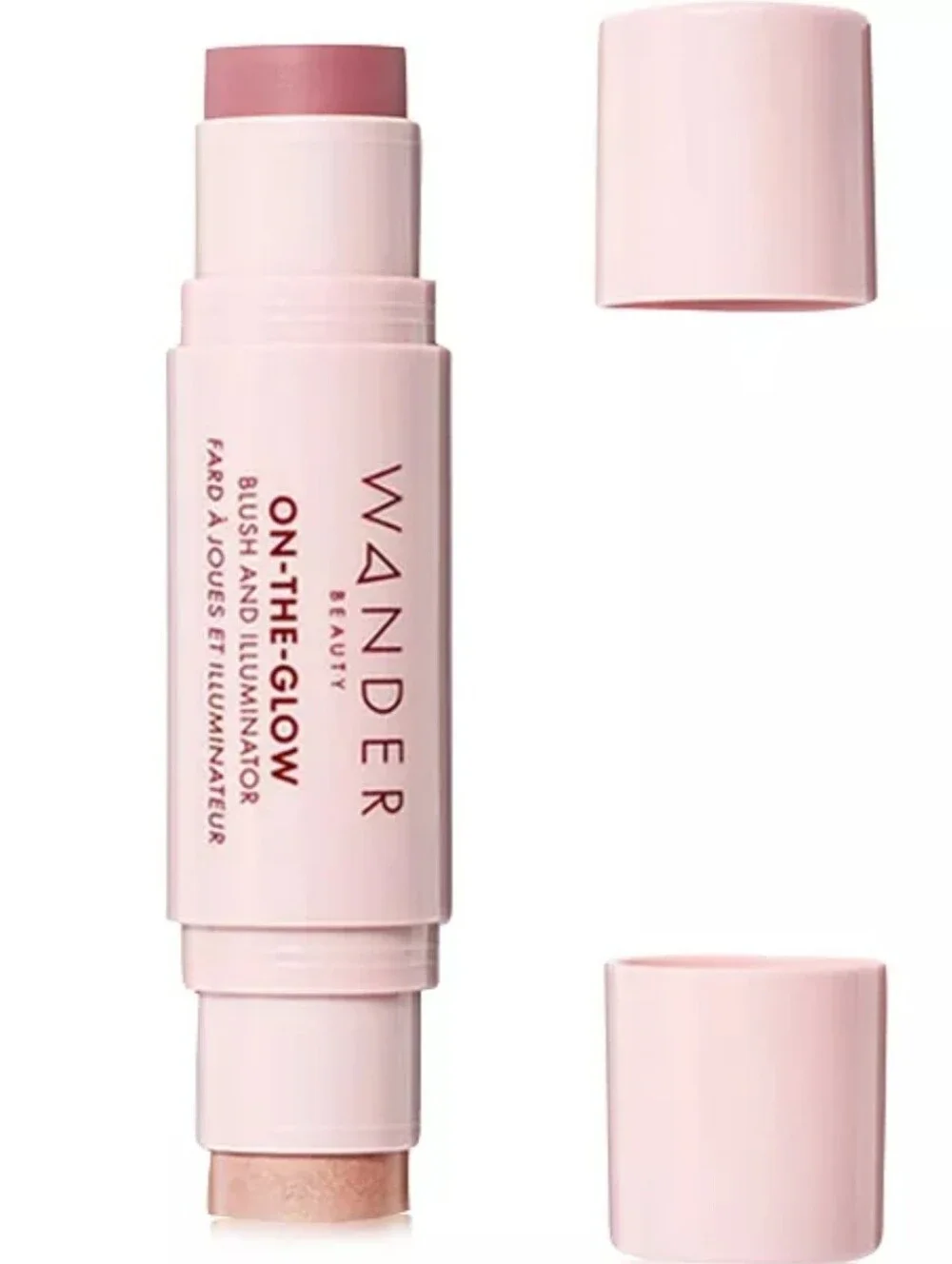 Wander Beauty Cream Blush & Illuminator Stick — Dusk Nude Glow